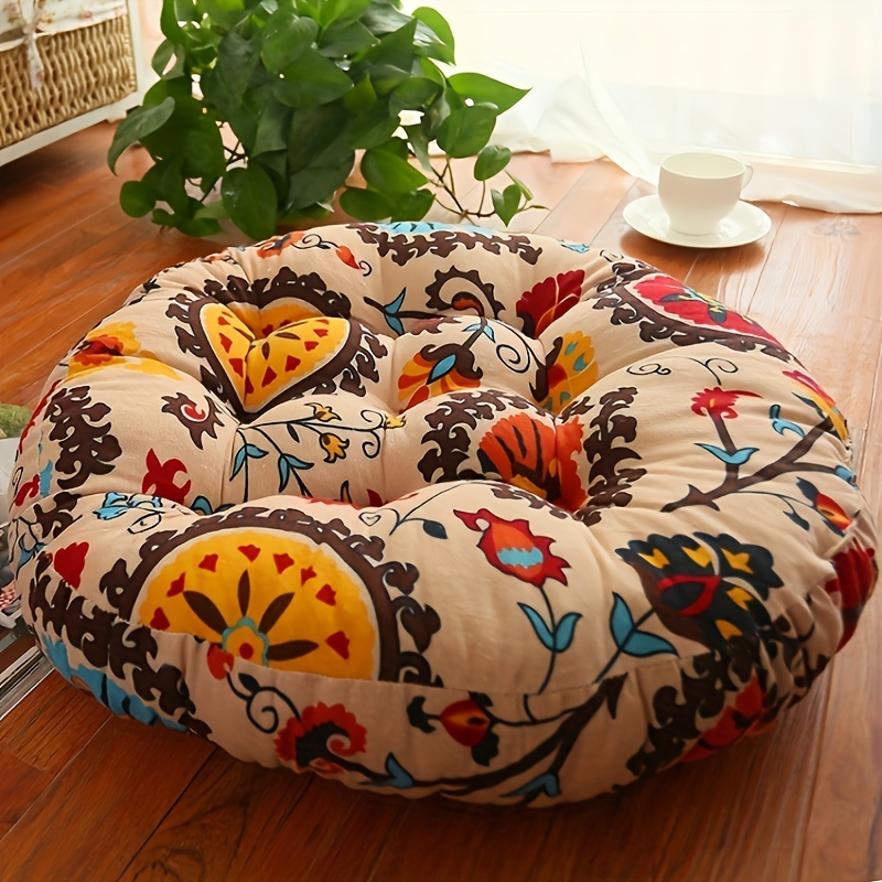 Meditation Cushion Zafu - Rond vloerkussen kussen verdikte Tatami yogamat