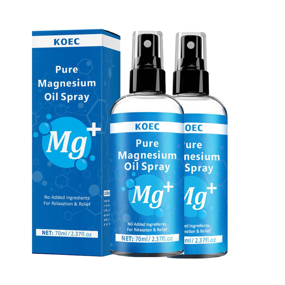 Bath Salts Magnesium - 1/2PCS Magnesiumoliespray voor voeten en slapen,