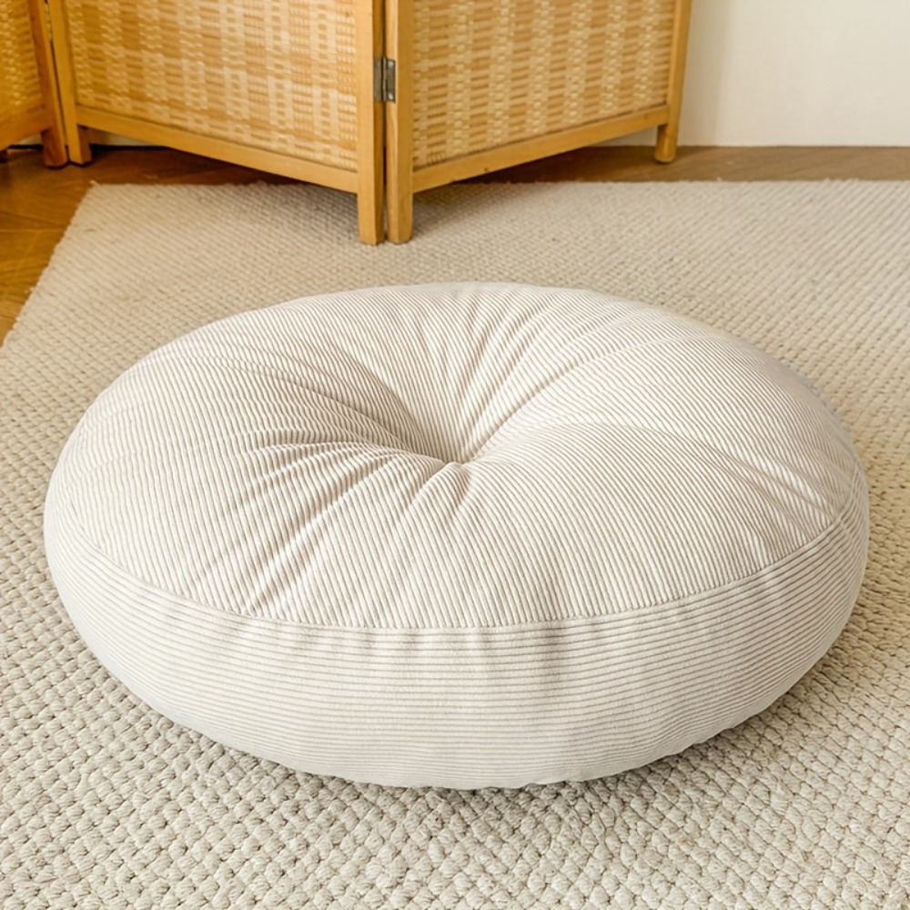 Meditation Cushion Zafu - Dik rond kussen, zacht en comfortabel