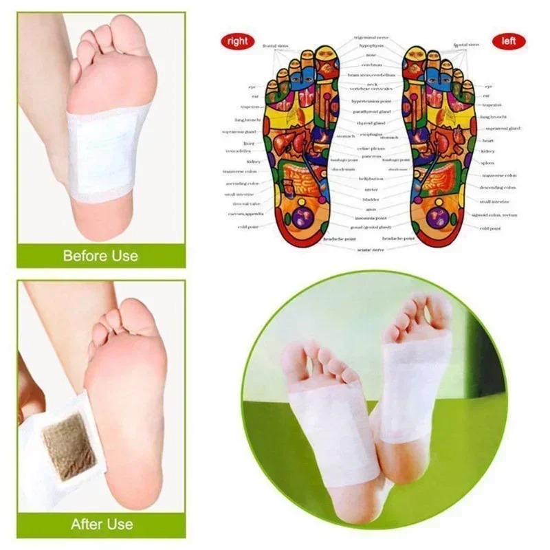 Health Wellness Spa - Tuhopeta Korea Kinoki Kruiden Voetpads Detox