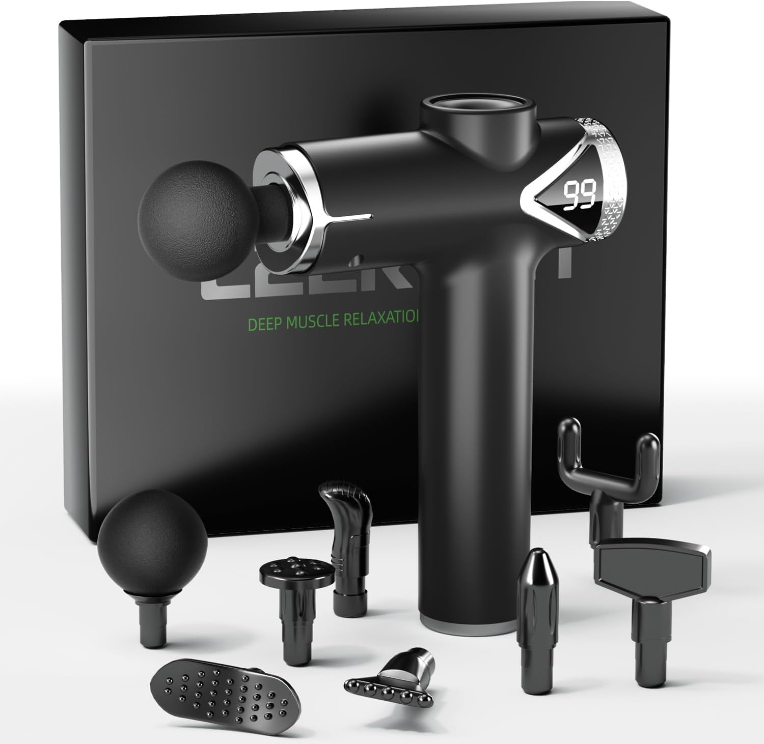 Health Wellness Massage - Professioneel spiermassagepistool voor nek- en rugmassage