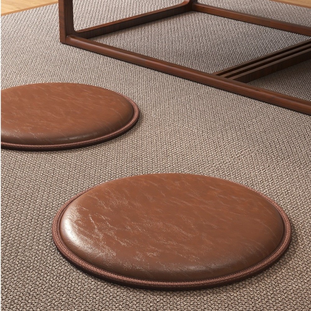 Meditation Cushion Zafu - Zafu dik lederen kussen zacht antislip
