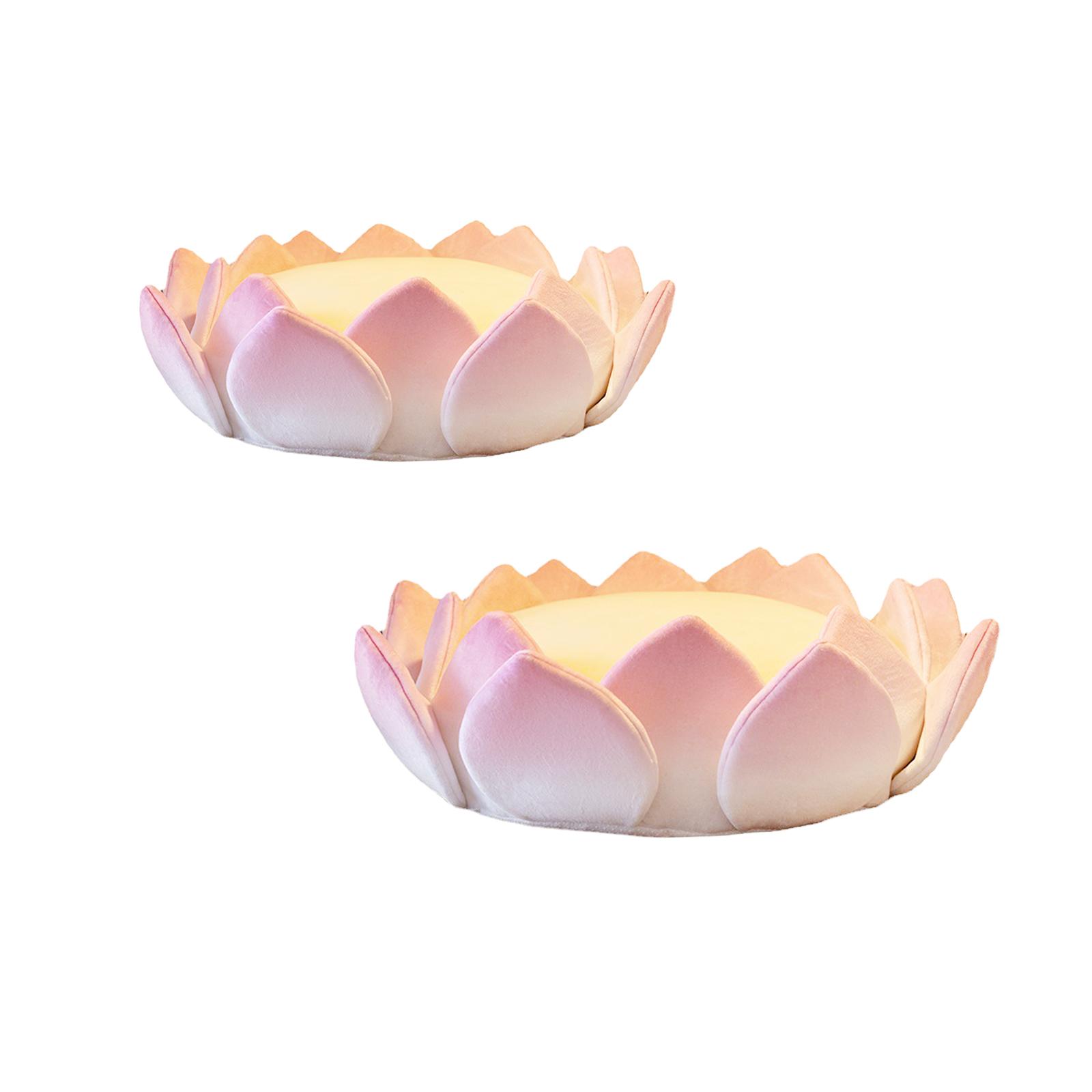 Meditation Cushion Zafu - Lotus Bloemvormig Kussen Afneembare Vloer Vloer