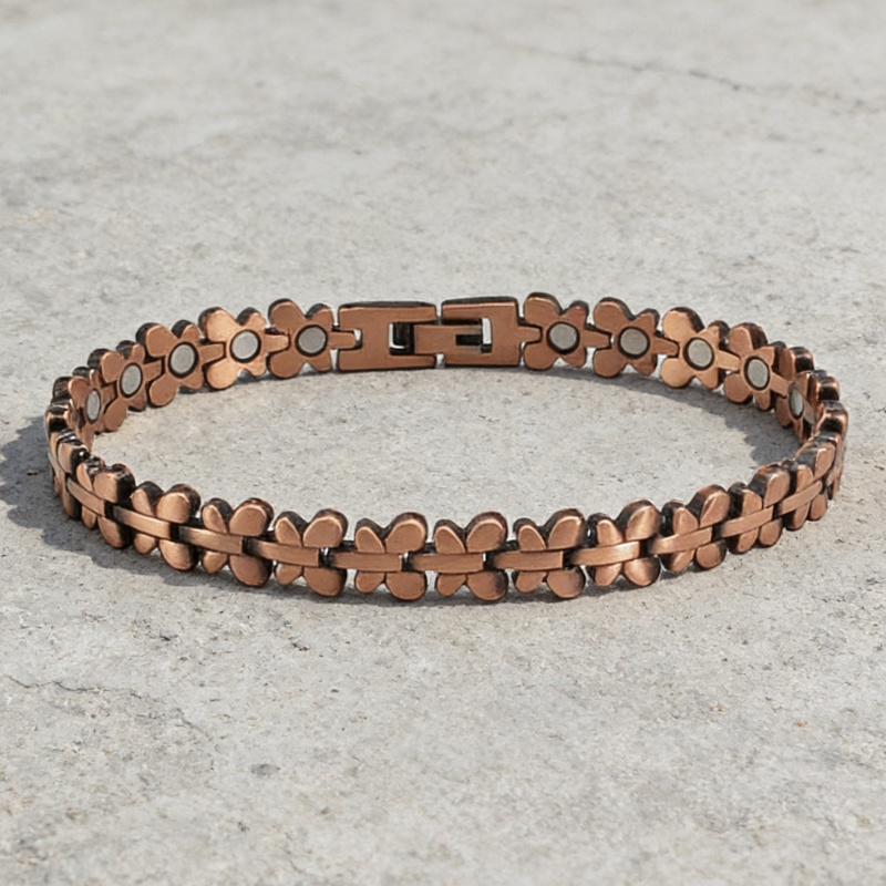 Health Wellness Bracelet - Artritis Zuiver Koper Magnetische Therapie Armband