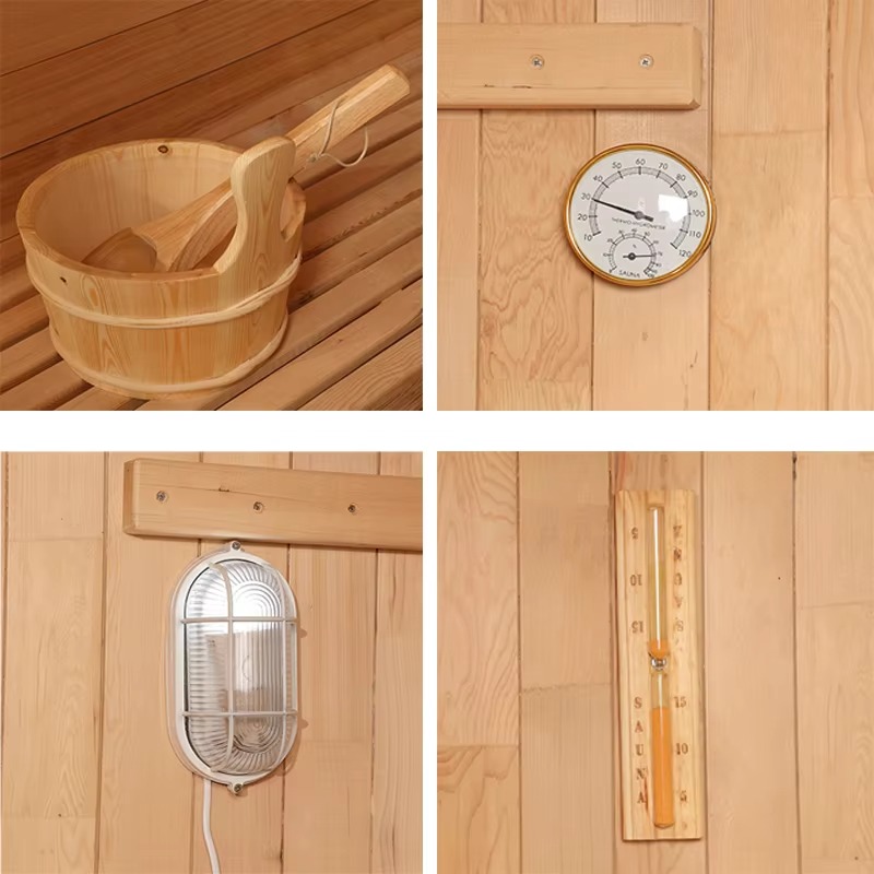 Op maat gemaakte sauna ruimte  - Health Wellness Spa recensie en prijs