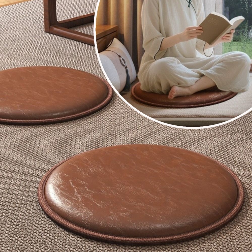 Zafu dik lederen kussen zacht  - Meditation Cushion Zafu recensie en prijs