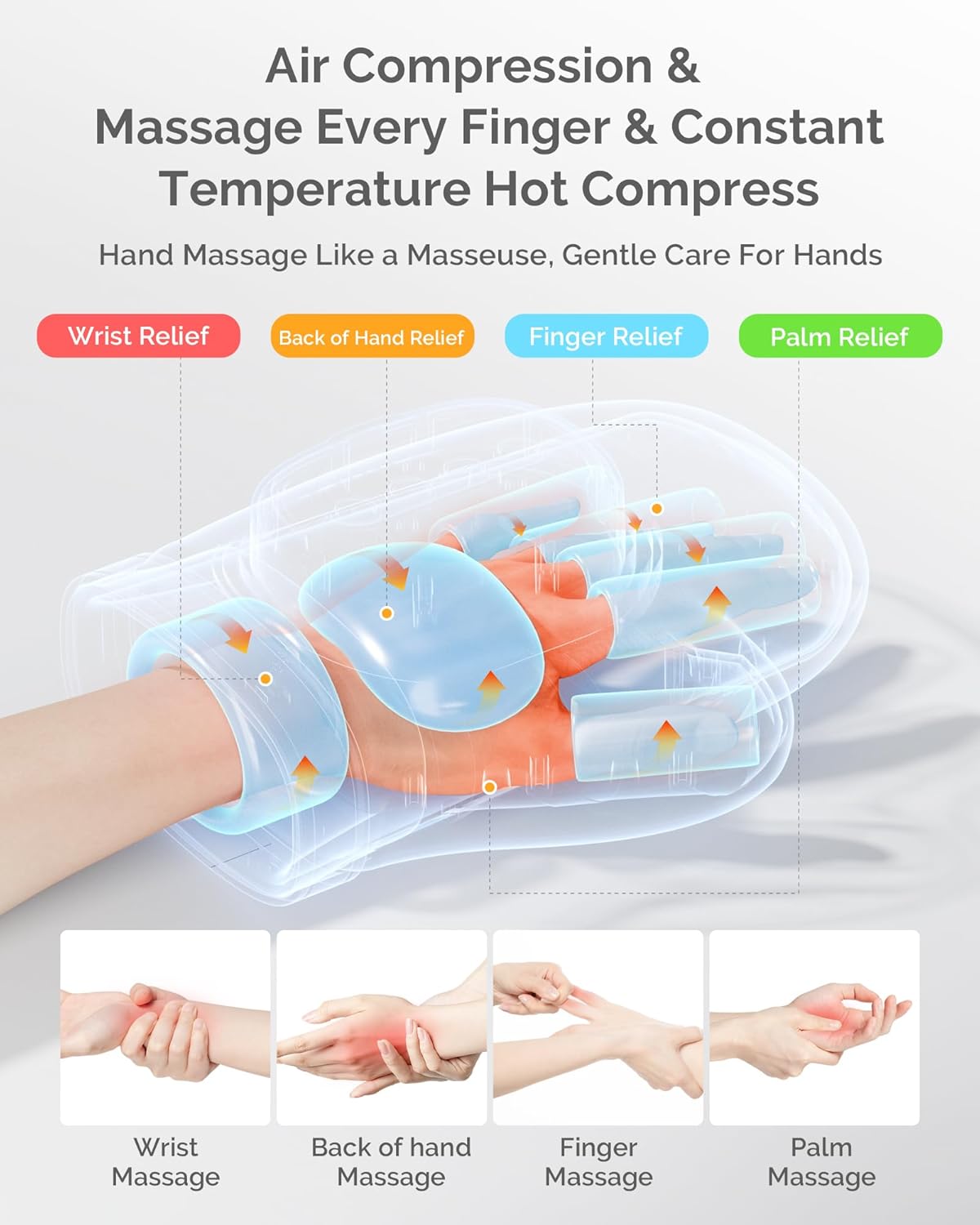 Handmassager met airbagcompres - Health Wellness Massage recensie en prijs