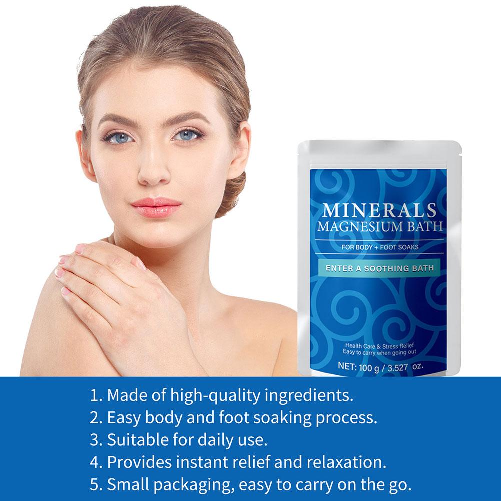 100g USDA Biologisch Magnesium - Bath Salts Magnesium recensie en prijs