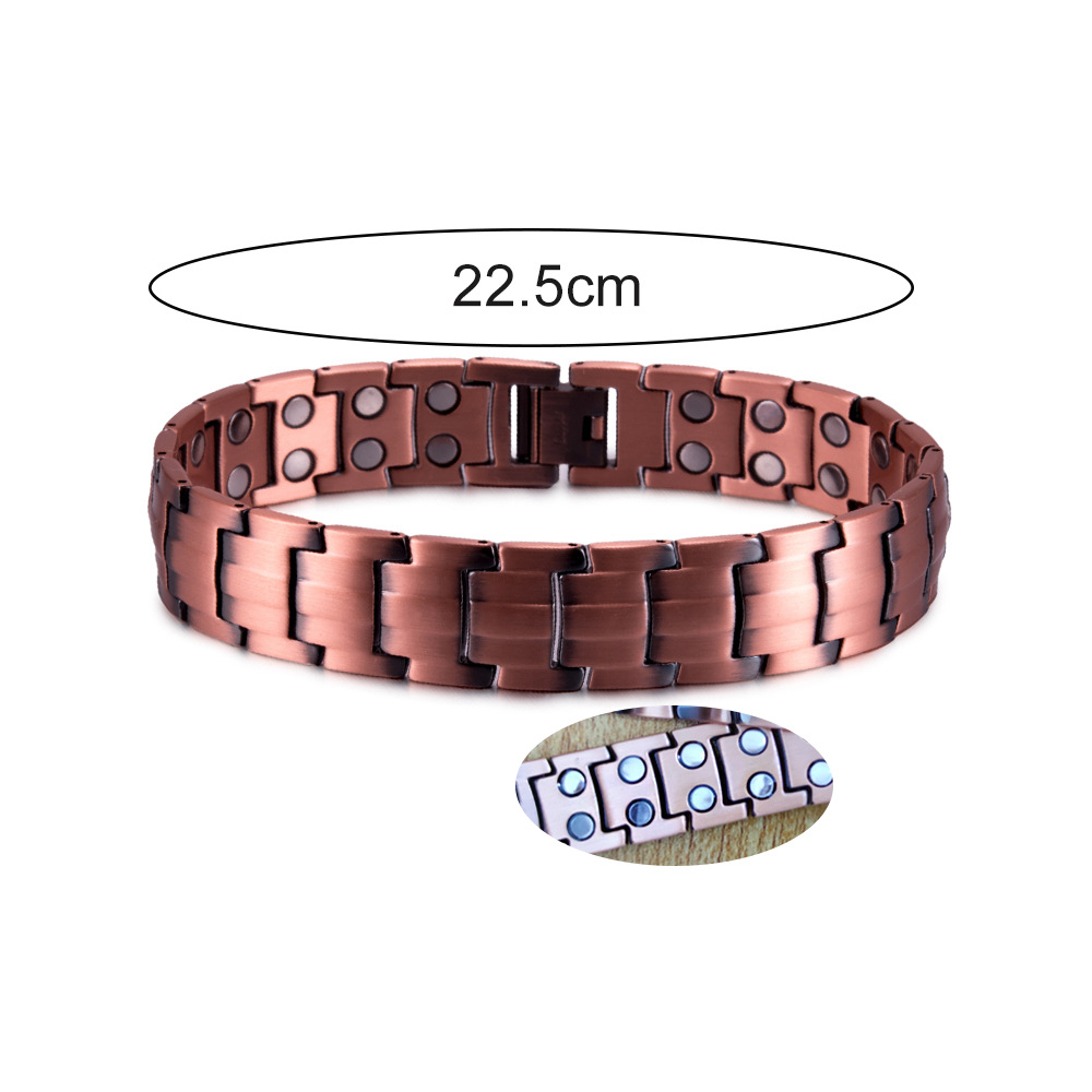 Premium rood koperen magnetisc - Health Wellness Bracelet recensie en prijs
