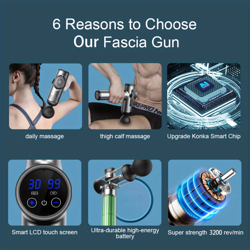 90-niveau massagepistool Fasci - Health Wellness Massage recensie en prijs