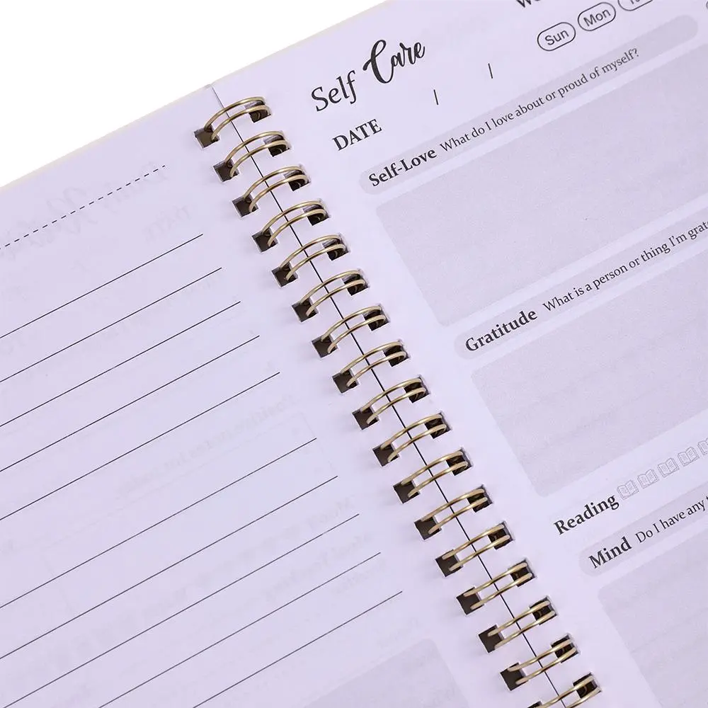 Dagelijks zelfzorgdagboek, 5-m - Health Wellness Journal recensie en prijs