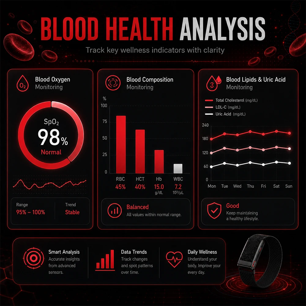 Slimme Gezondheidsarmband ECG  - Health Wellness Bracelet recensie en prijs